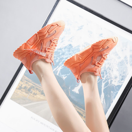 Title 4, Womens Breathable Mesh Candy Color Sneakers. C...