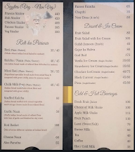 Patels Inn Resort menu 5