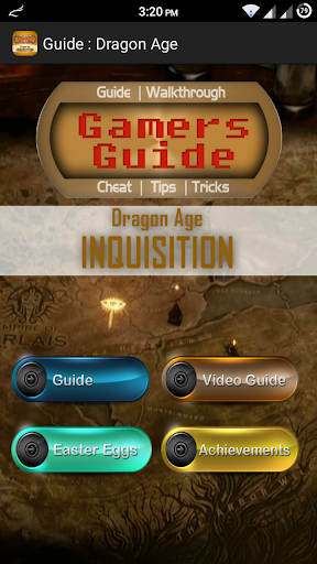 Guide of DragonAge:Inquisition