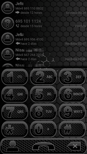 THEME DARKSPACE BLACK EXDIALER