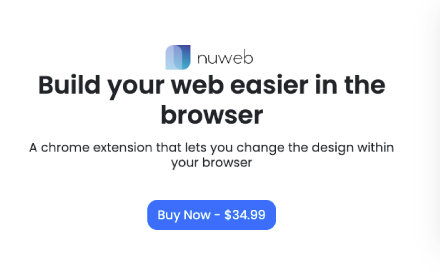 Nuweb - Build your web easier in the browser small promo image