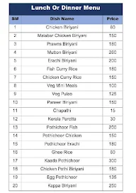 FOD - Flavours Of Deccan menu 2