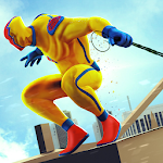 Cover Image of Télécharger Super Rope Hero Grand City 1.1 APK