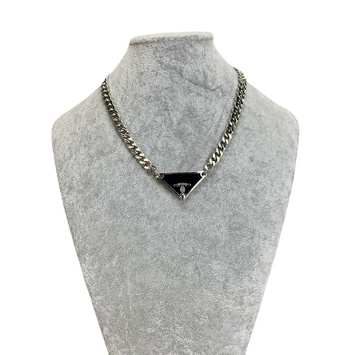 Title 2, Womens Letter Pendant Necklace, Retro Personal...