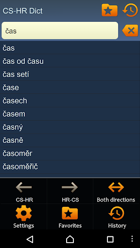 Czech Croatian dictionary