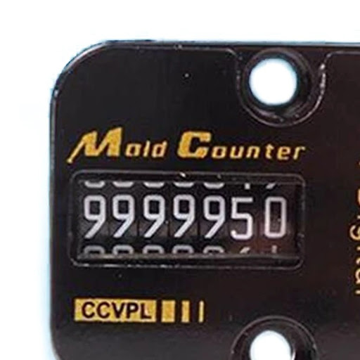 Title 5, Round 7-digit mechanical mold counter for preci...