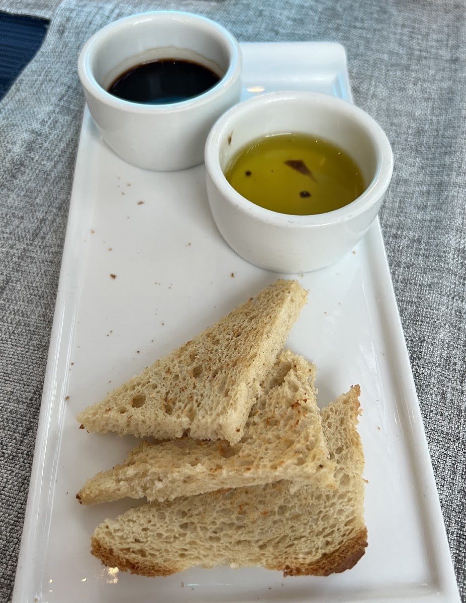 GF Bread with Butter & Olive Oil