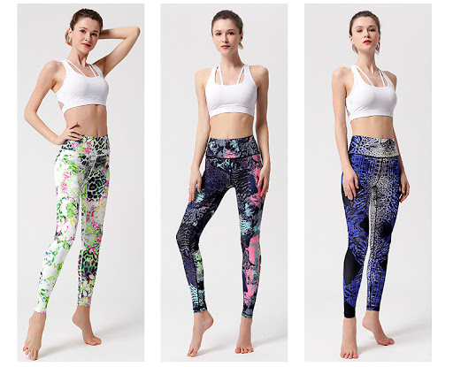 Title 3, Womens Fashion Tie Dye Leggings Fitness Yoga P...