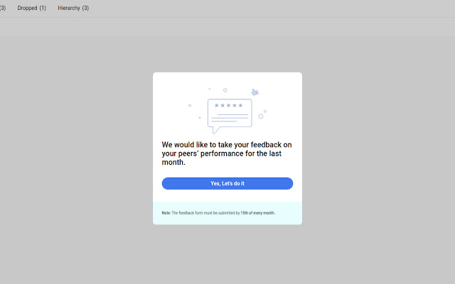 Remove Feedback chrome extension