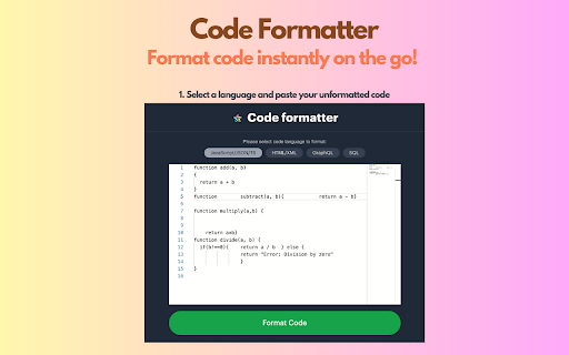 Code Formatter