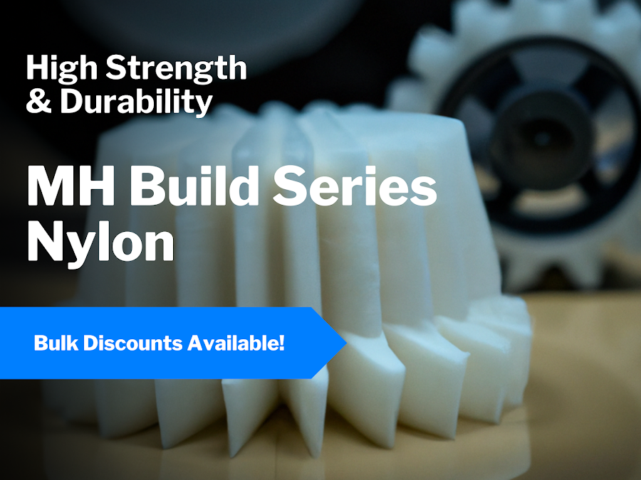 Natural MH Build Series Nylon Filament - 1.75mm (1kg)