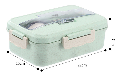 Title 1, Custom creative wheat straw lunch box for stude...