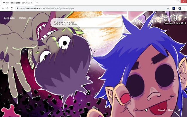 Gorillaz Hd Wallpapers Music New Tab Theme