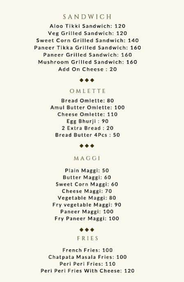 Hunger For Pasta menu 