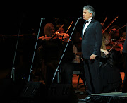 Andrea Bocelli performing during the Grand Finale concert at the Dome in Johannesburg in 2010. The Italian iconic musician has teamed up with Ed Shereen on a duet that will make you swoon.