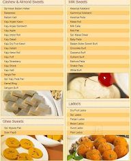 Gangotree Sweets & Snacks menu 1