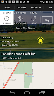 How to install Langdon Farms Tee Times lastet apk for pc