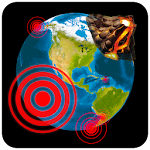 Quake & Volcanoes: 3D Globe of Volcanic Eruptions Apk