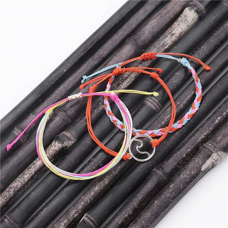 Boheemse zoete gevlochten armband