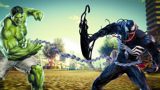 Screenshot Smash monster hulk fight game.