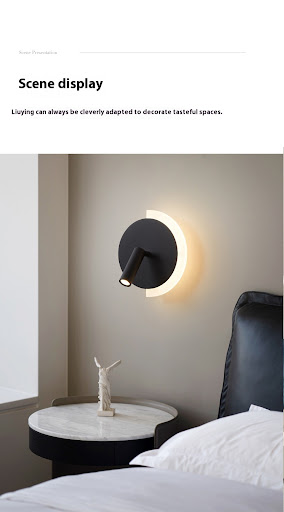 Title 19, Bedroom Ambience Light Bedside Reading Wall Lamp