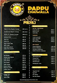 Pappu Chai Walla menu 1