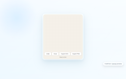 FoldFlick screenshot 1