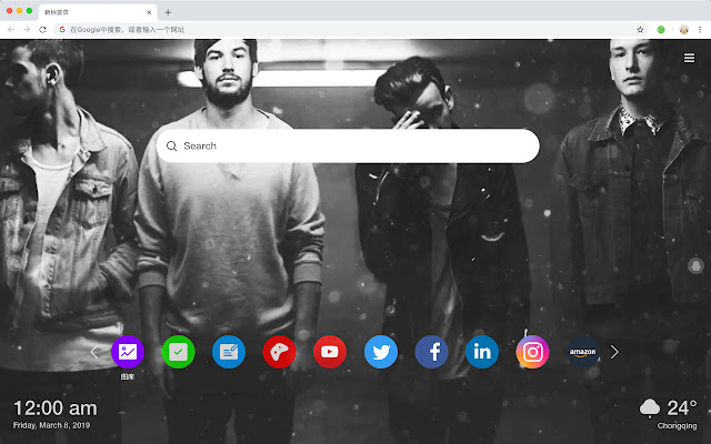 The 1975 New Tab Band HD Wallpapers Themes