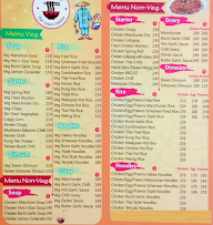 Oriento The Asian Cuisine menu 1