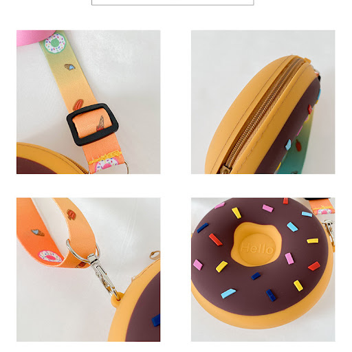Title 2, Childrens Bag New Baby Messenger Bag Donut Cut...