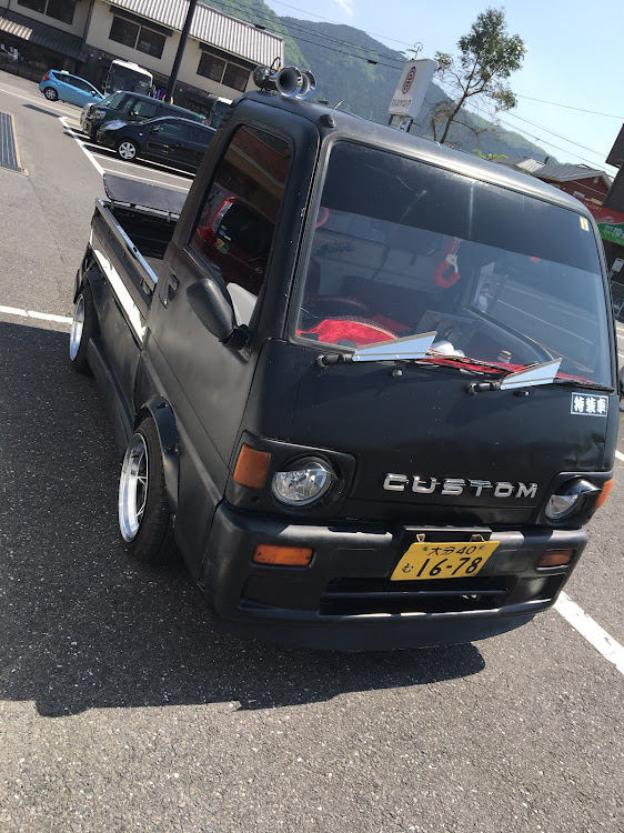 サンバートラックのサンバー・セカンドカー・重ステ・エアコンレスに関するカスタム事例の投稿画像2枚目