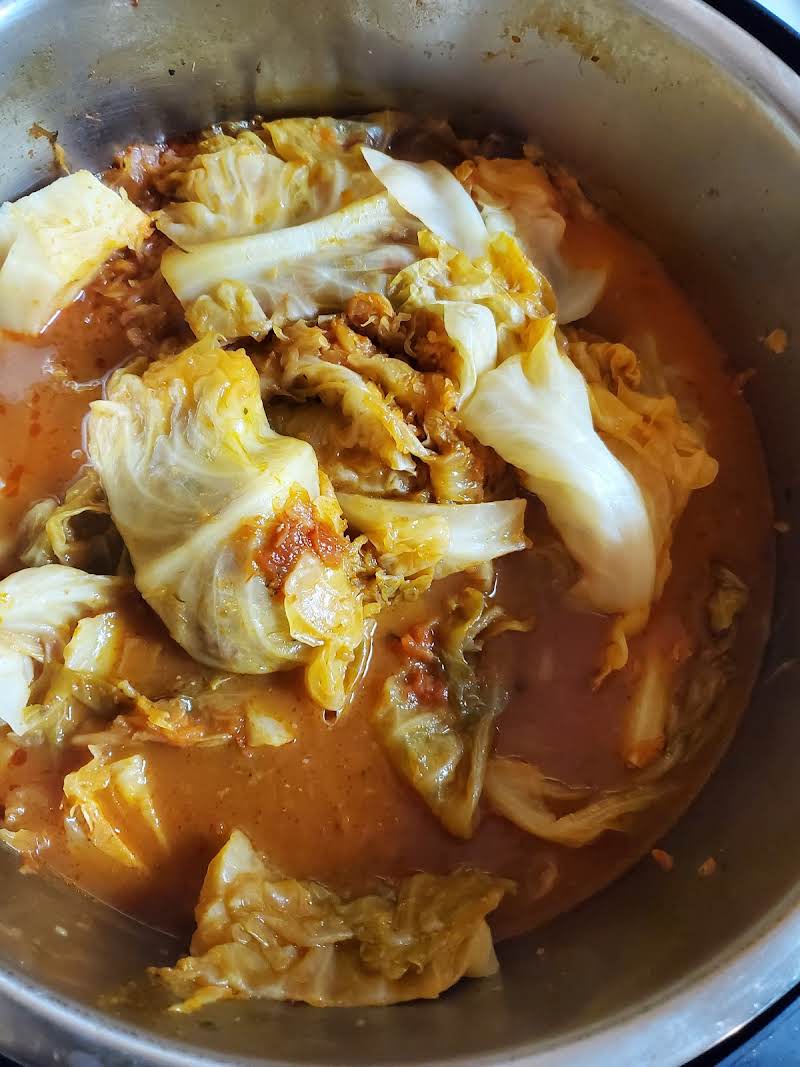 Halupki  (slovak Stuffed Cabbage)