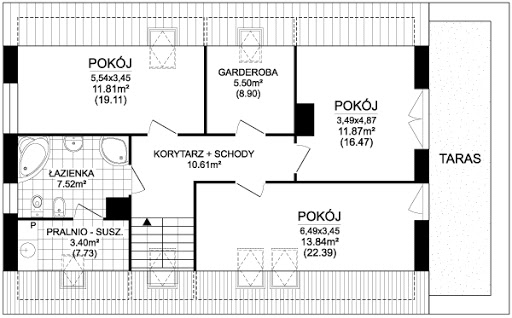 Chrobotek 2 - Rzut poddasza