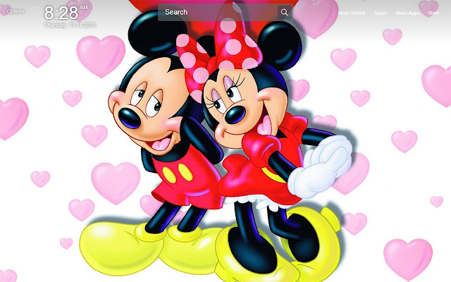 Mickey Mouse Wallpapers Theme New Tab