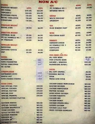 Raj Restaurant & Bar menu 1