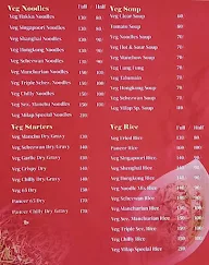 Milap Chinese menu 2