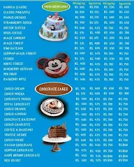 Cake Menu menu 3