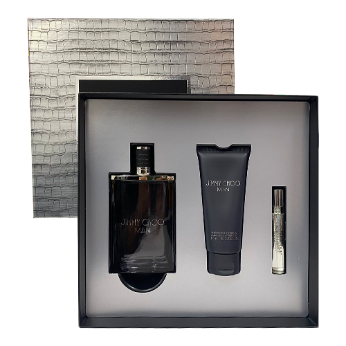 Bộ nước hoa JIMMY CHOO MAN EDT 100ML + Mini 7.5 + Shower gel 100ml _TGNH