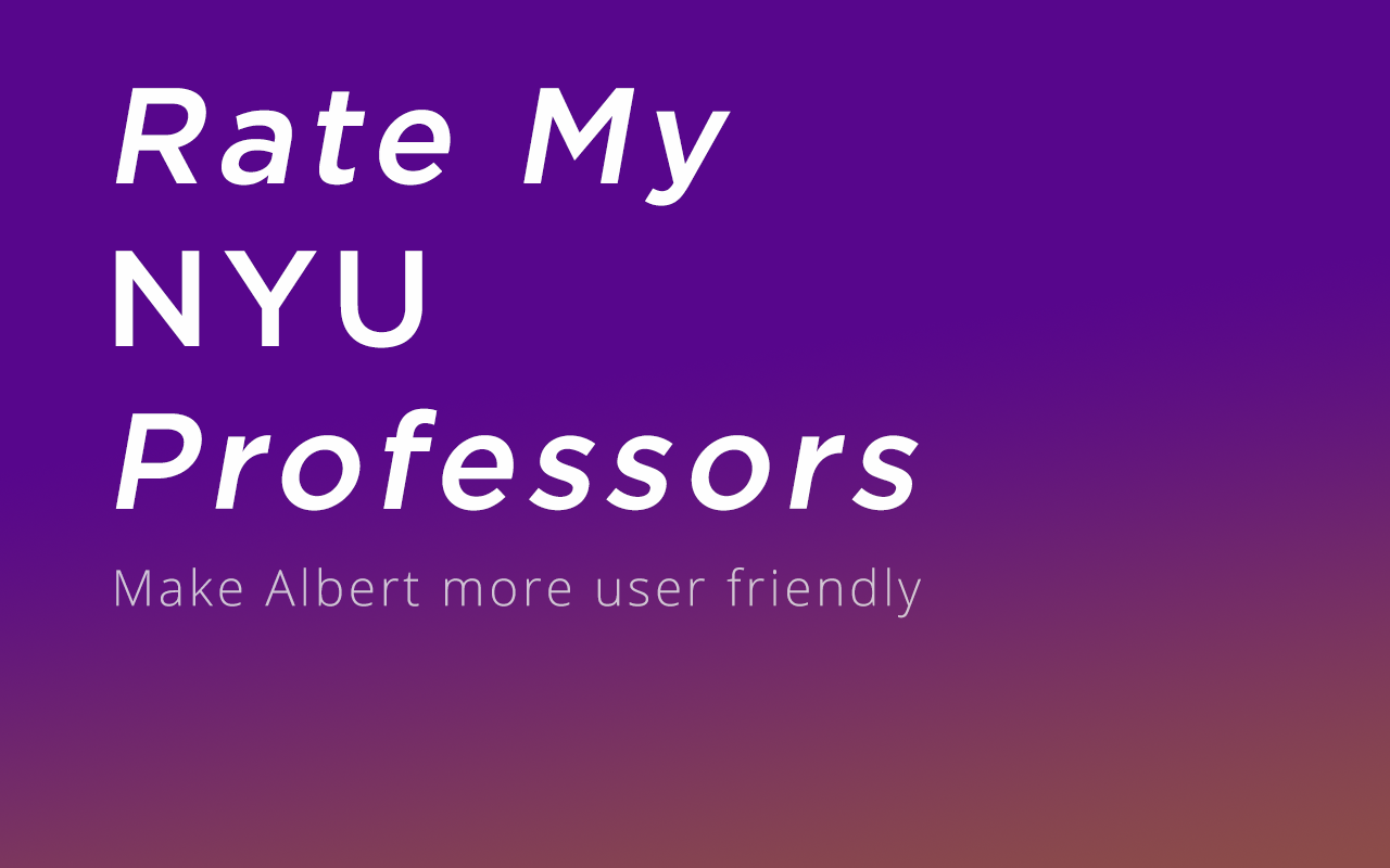 Rate My NYU Professors Preview image 3