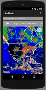 RealEarth screenshot for Android
