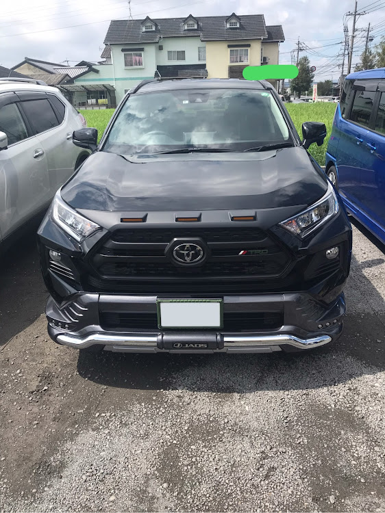 RAV4のナンバーフレーム・1ヶ月点検・チャムス・アドベンチャー・ステッカーチューンに関するカスタム事例の投稿画像2枚目