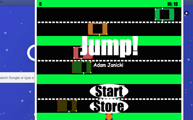 Jump! chrome extension