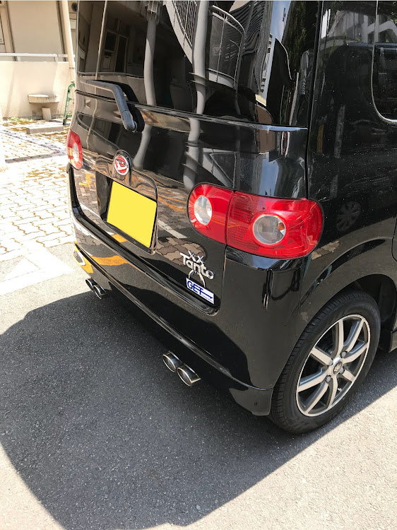 タントのDIY・ホイール交換・タイヤ交換・マフラー交換に関するカスタム事例の投稿画像1枚目