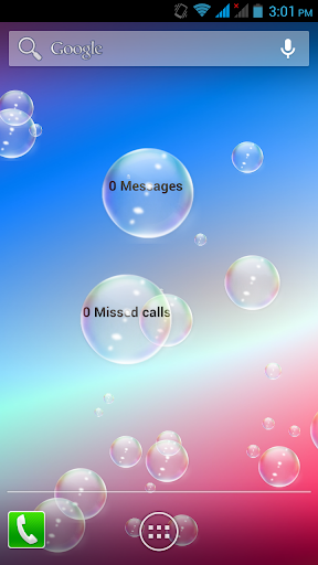 Notification Bubbles Wallpaper