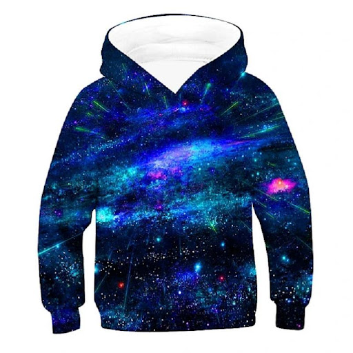 Title 3, 3D Vision Digital Printing Childrens Hoodie, a...