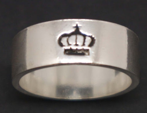 Title 7, Stainless Steel Crown Ring Fashion Jewelry for ...