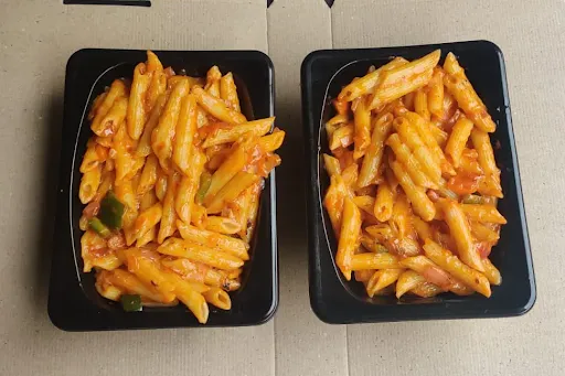 Double Veg Pasta [Serves 2]