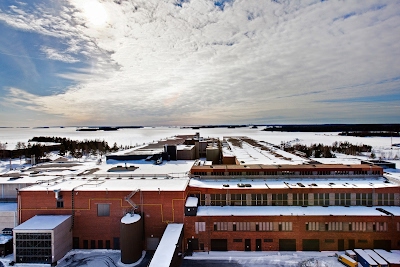 Exterior del centro de datos de Hamina