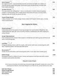 Chaandi - Hilton Jaipur menu 4