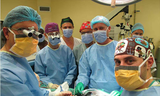 The team of South Africa surgeons that performed the world's first successful penis transplant , leaving the patient with a fully functioning new organ. Picture: STELLENBOSCH UNIVERSITY.